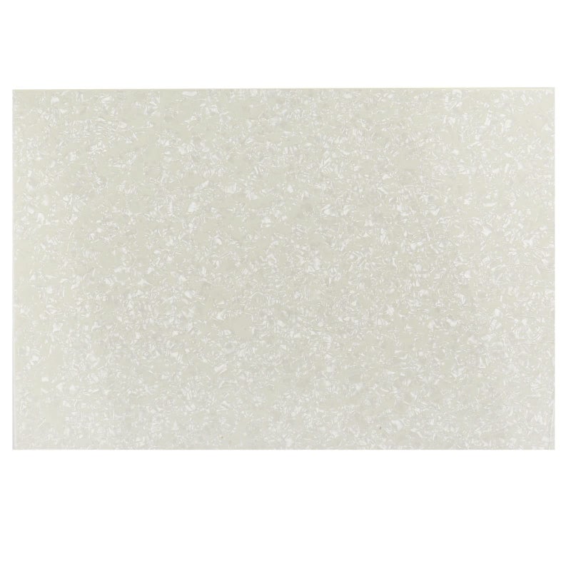 Mr.Power 11.6 x17 Inch Guitar Bass Pickguard Blank Material DIY Sheet Scratch Plate Backplate for Strat Tele Guitar Jazz P Bass (4Ply Vintage White Pearl)) - Image 1